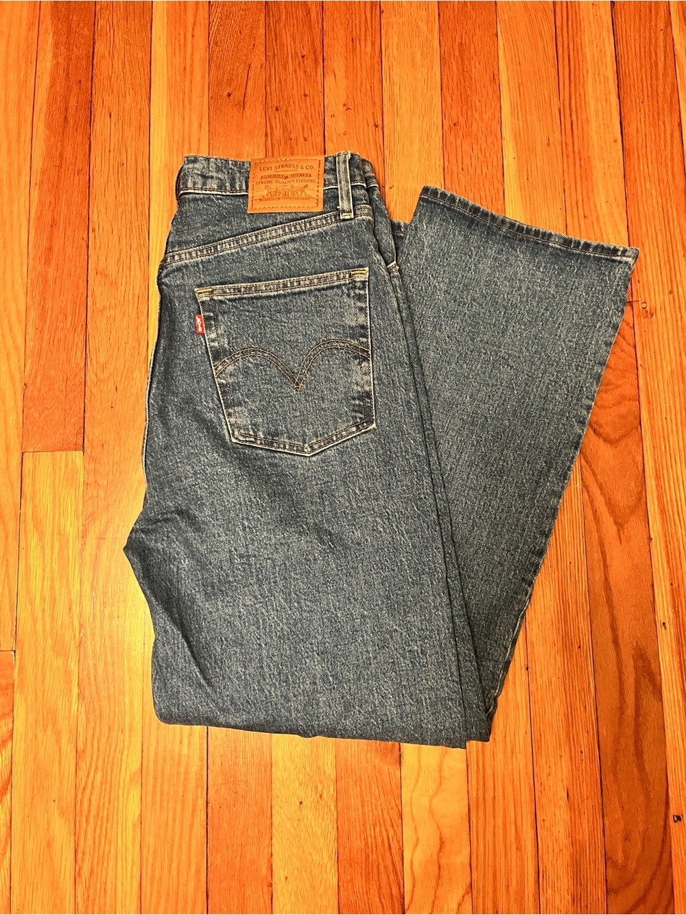 Levi’s Ribcage Straight Ankle -Georgie Wash